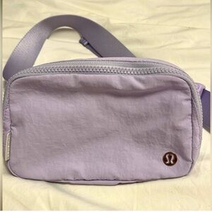 Lululemon Athletica Purple Crossbody Bag with Adjustable Strap
